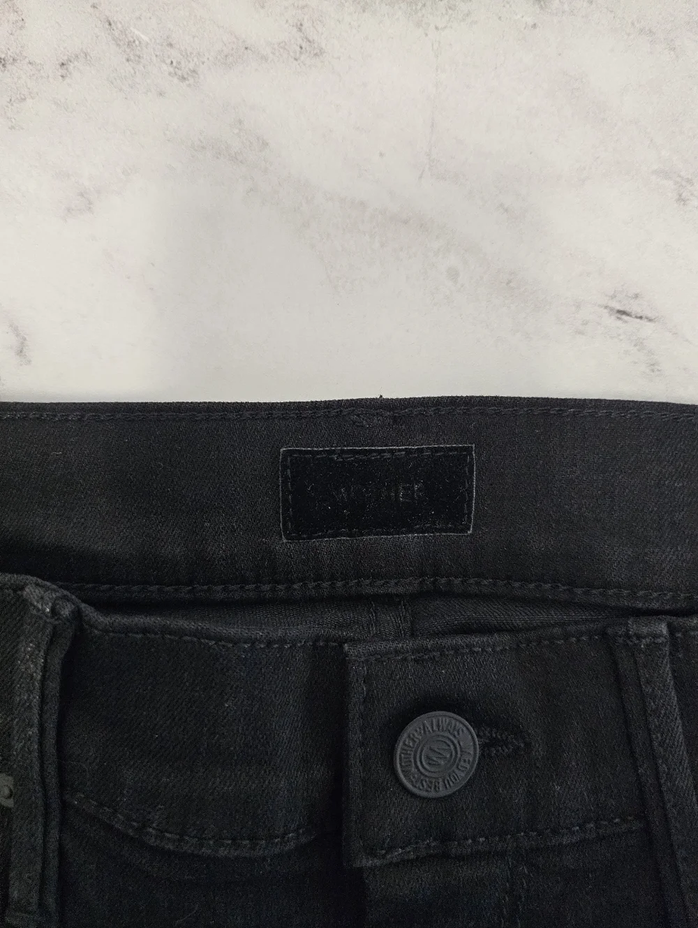 MOTHER The Charmer Cargo‎ High Rise Skinny Not Guilty Black Jeans 26 NWT